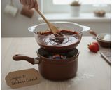 Foto langkah ke 1 dari resep Chocolate Lava Cake "Lumer di Hati".