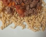 Foto del paso 9 de la receta: 🍝Espirales (fusilli) integrales a la boloñesa 🐮🍅🧅🥕
