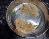 A picture of step 3 of Beetroot tikki.