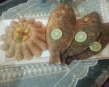 صورة لخطوة 2 من وصفة أحلى سمك بلطي مع رز بالفلفل الألوان
