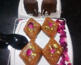 केरेमलाइज मावा नारियल बर्फी (Caramelize mawa nariyal barfi recipe in hindi) रेसिपी चरण 8 फोटो