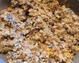 A picture of step 1 of No Bake Energy Balls.