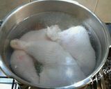 Foto del paso 5 de la receta Caldo del puchero con garbanzos y pollo