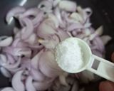 A picture of step 1 of Onion Pakoda.