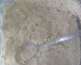 A picture of step 1 of Rava idli.