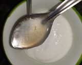 A picture of step 2 of Orange lemon posset shoters.