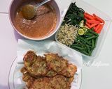 Foto langkah ke 4 dari resep Pecel Sayur Simple.