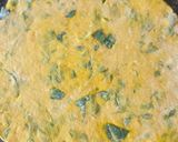 A picture of step 8 of Lasaniya Batata With Methi Thepla - Spicy Garlicky Potato Curry With Thepla - Gujarati Cuisine.
