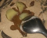 A picture of step 2 of Atte ka halwa.