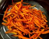 Pirított sárgarépa recept fázis 1 fotója