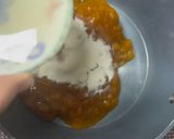 A picture of step 4 of Knam’s Sacher Semifreddo Cake.