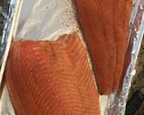 A picture of step 1 of Dale Weaver's Yes-Yes Baked Salmon😋.