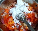 A picture of step 2 of Tomato Onion Chutney..