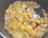 A picture of step 1 of Sweet corn soup with homemade croutons- John A inspired 🥣.