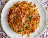 Foto langkah ke 5 dari resep Oseng mie pedas.