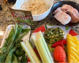 A picture of step 1 of Vietnamese Sweet and Sour Red Snapper Soup (Canh Chua Cá Hồng).