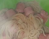 Foto del paso 4 de la receta: Espagueti con salchicha en salsa de jitomate
