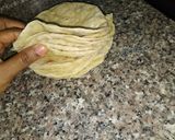 A picture of step 3 of Flour tacos.