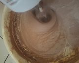 Foto langkah ke 3 dari resep Brownies Kukus Ketan Hitam Topping Keju_Gluten Free.