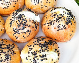 Foto del paso 8 de la receta: Bollos rellenos de Queso crema 🥯