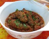 A picture of step 15 of Kareelay Kabab Curry.