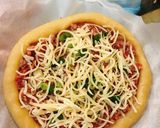Hình bước làm 4 của món Pizza bò băm phomai mini (bé > 1y)