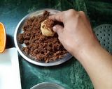 A picture of step 4 of Deep fried rajbhog icecream.