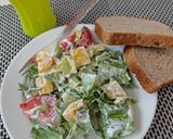 Egészséges zöldséges saláta recept fázis 11 fotója