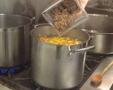 A picture of step 3 of PepperPot soup.