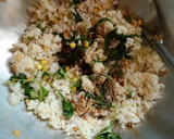 Foto langkah ke 3 dari resep Nasi Goreng Bayam.