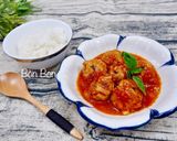 Hình bước làm 5 của món Xíu Mại Sốt Cà
