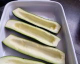 Une image de l'étape 2 de °Courgettes façon pizza°.