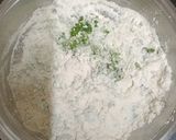 A picture of step 1 of Spinach And Tofu Paratha.
