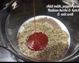 A picture of step 1 of Pizza muffins.