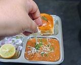 A picture of step 7 of Cheese Pav Bhaji.