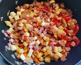 Une image de l'étape 7 de Riz Frit aux Légumes.