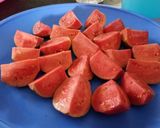 A picture of step 1 of Red Guava Tangy Delight.