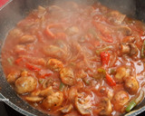 Foto del paso 5 de la receta: Tomatada de champiñones y pimientos