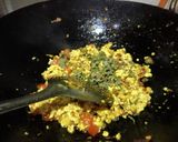 A picture of step 3 of Paneer Bhurji.