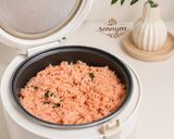 Foto langkah ke 3 dari resep Nasi Uduk Buah Naga (Rice Cooker).