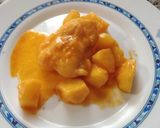 A picture of step 6 of Monkfish Cheeks in Sauce.