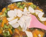 Foto langkah ke 6 dari resep Brokoli Tofu Saos Tiram.