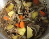 Foto del paso 5 de la receta: Nikujaga (estofado de carne y papa)