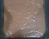 A picture of step 4 of Chocolate cake in frying pan.
