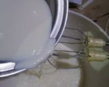 A picture of step 5 of Turkish Milk cake.