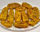 A picture of step 8 of Crispy Kerala Style Banana Fritters | Pazham Pori | Ethakka Appam.