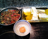 Foto del paso 1 de la receta: Bacalao a baja temperatura, con cama de Pisto y Yema de Huevo