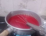 Foto langkah ke 3 dari resep Agar-agar merah putih 2 rupa.