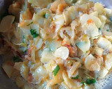 Foto del paso 10 de la receta: Tortilla de patatas con pulpo, cebolla y pimiento verde