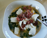 Foto del paso 1 de la receta: Tortilla de acelgas, jamón y queso